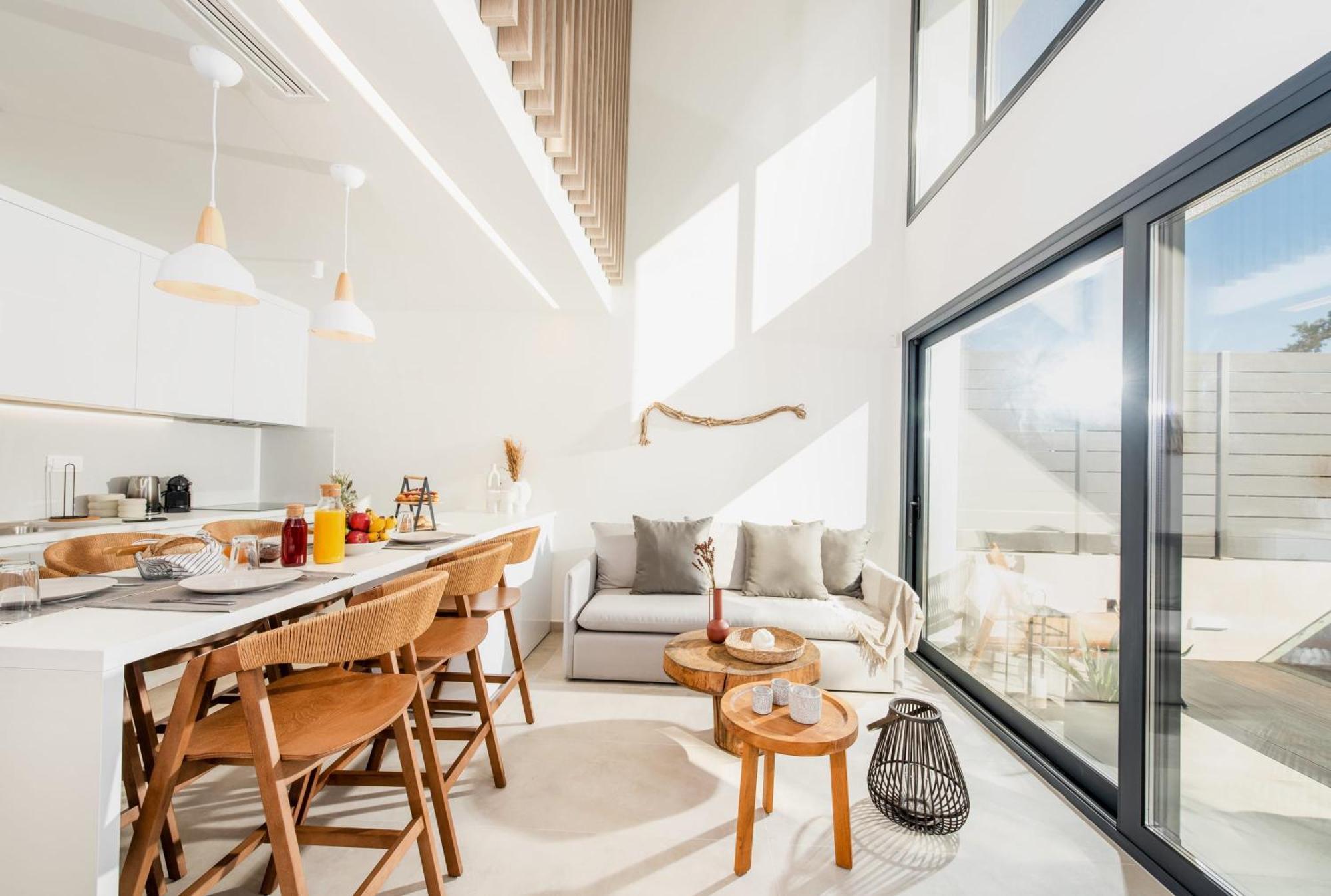 Serene Villas Halkidiki - Cfront Private Pool Nea Iraklia Bagian luar foto